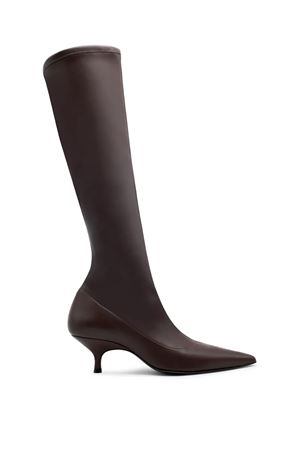 Boots in brown synthetic leather strech GIA BORGHINI | HERA4080